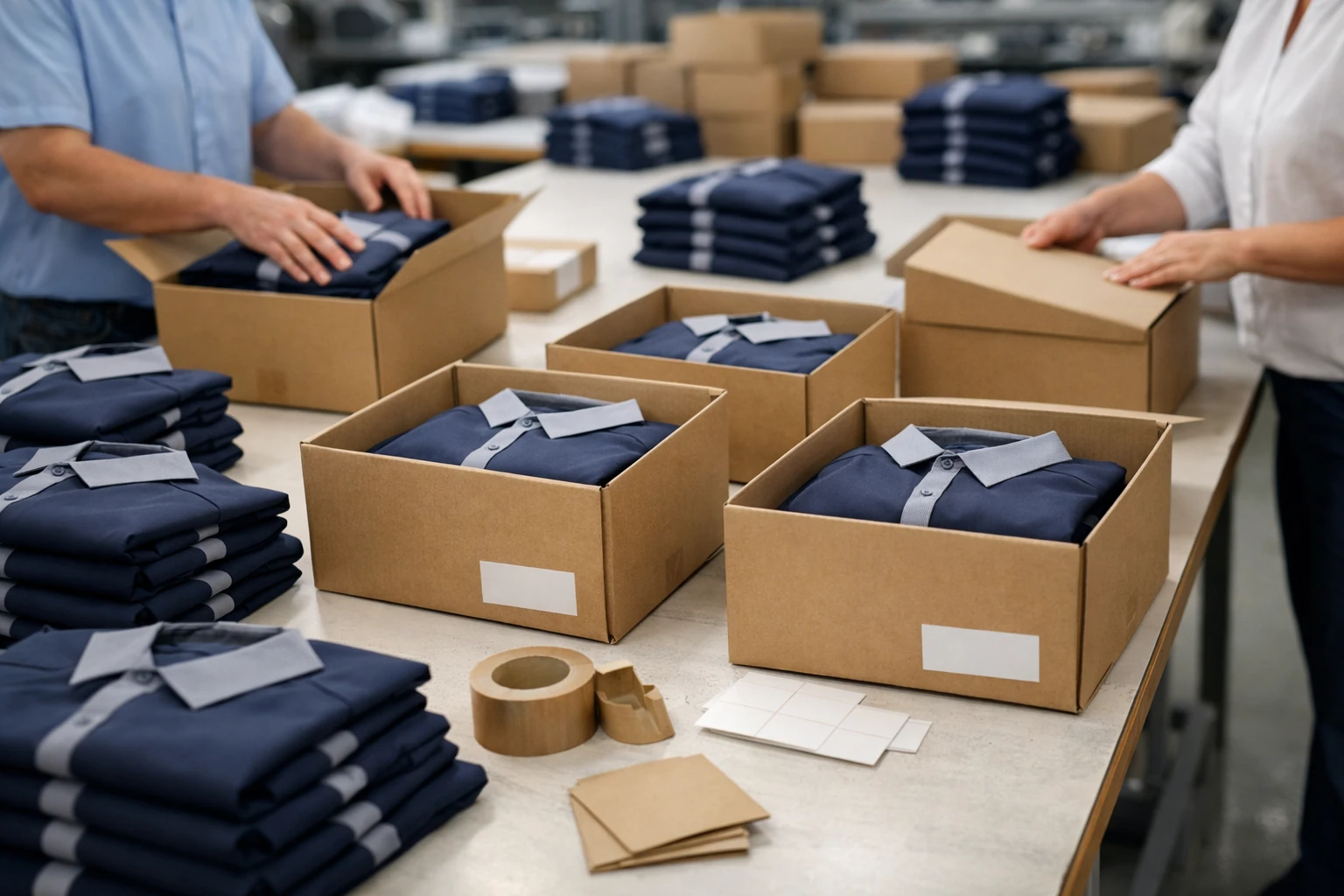 Paketleme ve sevkiyat hazırlığı